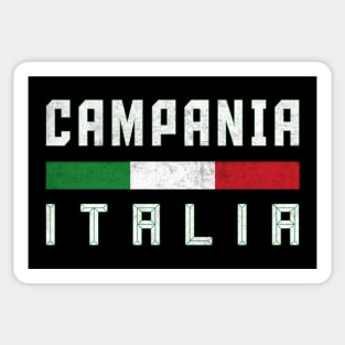 Campania Italia / Italian Region Typography Design Sticker